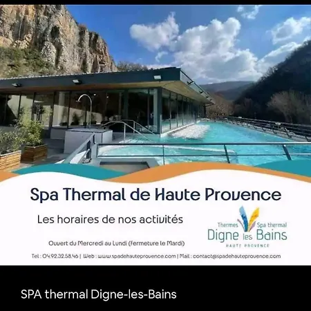 Maison Provence T2 Avec Jardin Privé * Le Chaffaut-Saint-Jurson